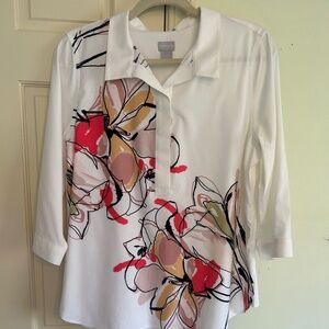 Chicos no-iron tunic shirt